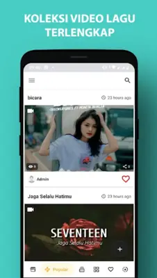 Status Video Lagu android App screenshot 0